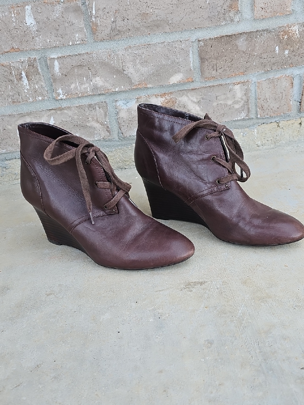 Ralph Lauren Tamia Wedge Ankle Boot